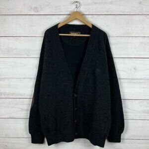 Vintage 1990s Timberland Made in Italy Wool Blend Cardigan Sweater XL